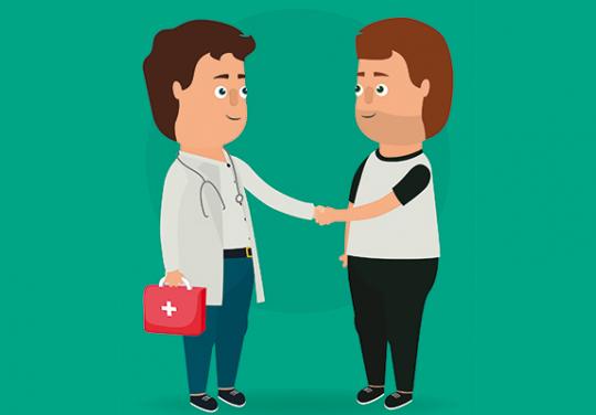 expérience patient poignée